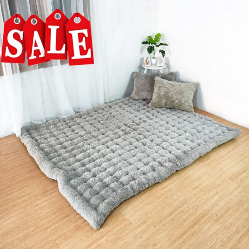 Jual Kasur Gender Bulu Rasfur Plus 2 Bantal/Kasur Lantai Bulu Rasfur ...