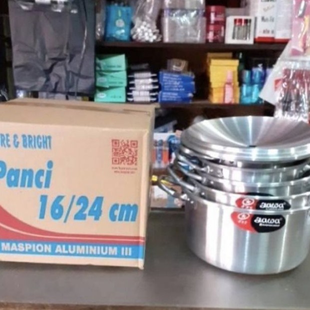 Jual Panci Set Jawa Alumunium Isi 5pcs | Shopee Indonesia