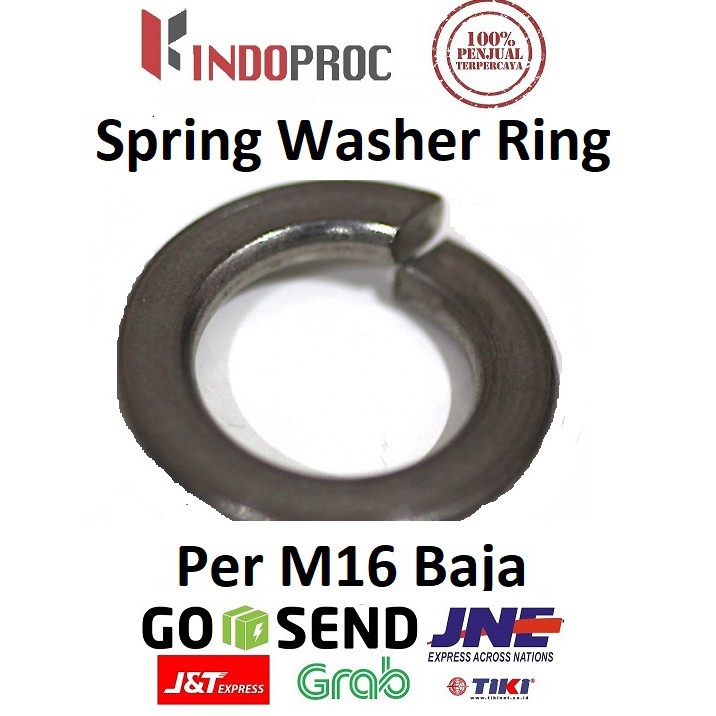 Jual Spring Washer (Ring Per) M16 Baja | Shopee Indonesia