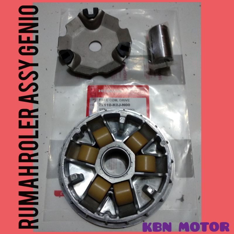 Jual RUMAH ROLLER ASSY GENIO BEAT NEW ECO LED SCOOPY FI ESP RING 12 ...