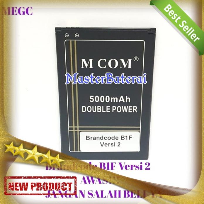 Jual Acc Hp Baterai Brandcode B1F Versi 2 B 1F Brancode B1F Double Ic ...