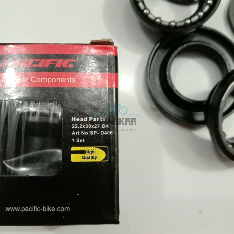 Kit Direction Vélo V BIKE - Aluminium Fileté - Roulements 22,2x30x27 - NEUF