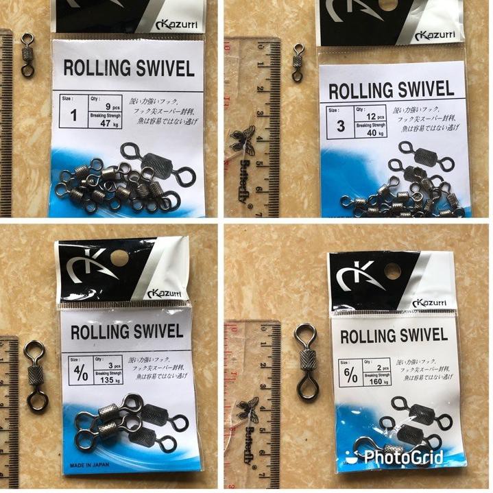 Jual Barang Pilihan 73 Kili Kili Rolling Swivel Made In Japan Kazurri Shopee Indonesia 4276