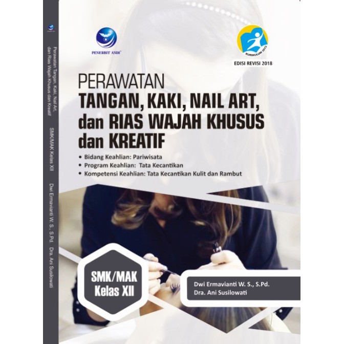 Jual Buku Perawatan Tangan, Kaki, Nail Art, dan Rias Wajah Khusus dan