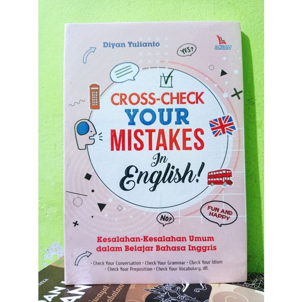 Jual Buku Cross-Check Your Mistakes In English! : Kesalahan-Kesalahan