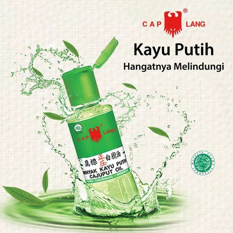 Jual Minyak Kayu Putih Cap Lang 120 ML Atau 60 ML Minyak Gosok 120ML ...