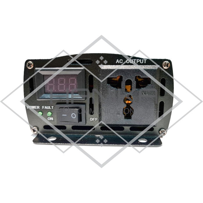 Jual Power Inverter LED 1000W DC 12V To AC 220V + Kabel Aki Lighter ...