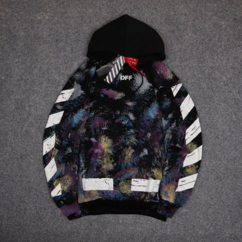 Off white galaxy parody hoodie sale