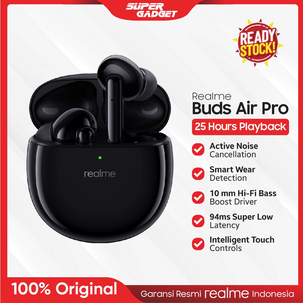 Realme Buds Air Pro Earbuds In Ear Earphone Headset Wireless Bluetooth
