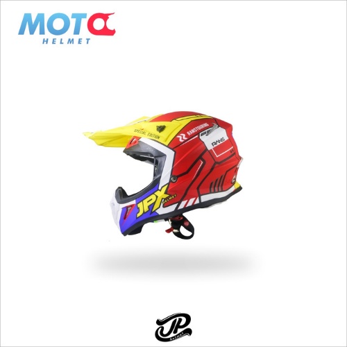Jual Helm JPX Fox1 Cross Full Face VTS/RANS Special Edition | Shopee ...