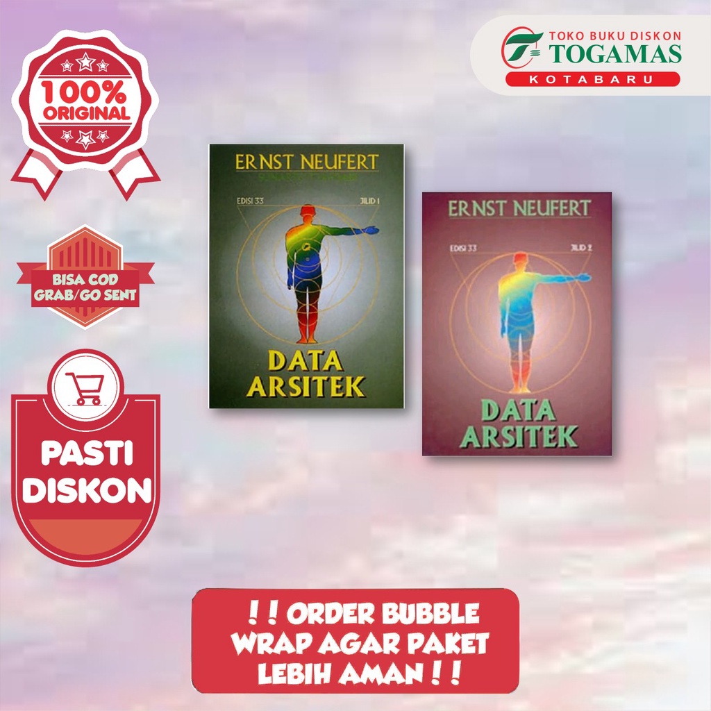 Jual DATA ARSITEK JILID 1 DAN 2 EDISI 33 - ERNST NEUFERT | Shopee Indonesia