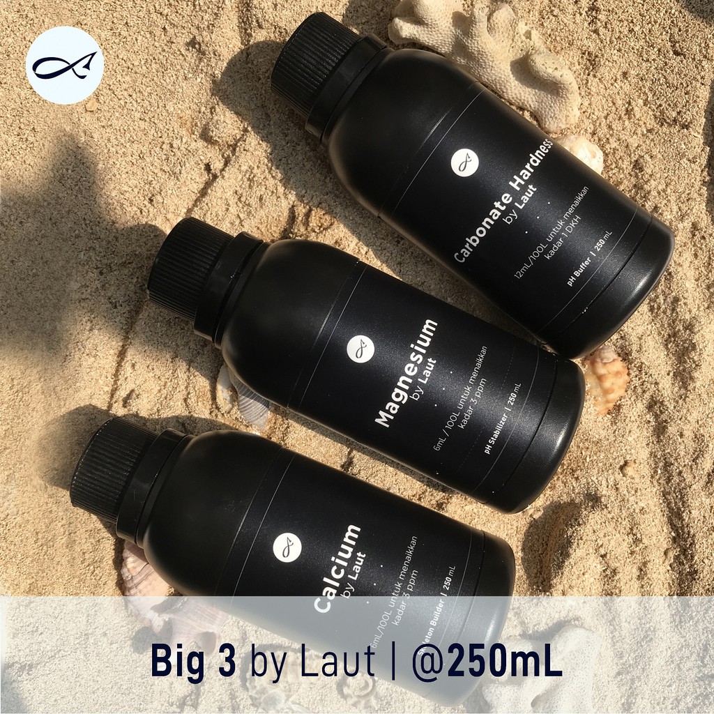 Jual Paket Big 3 by Laut Dosing Koral Solution Buffer Lengkap Calcium