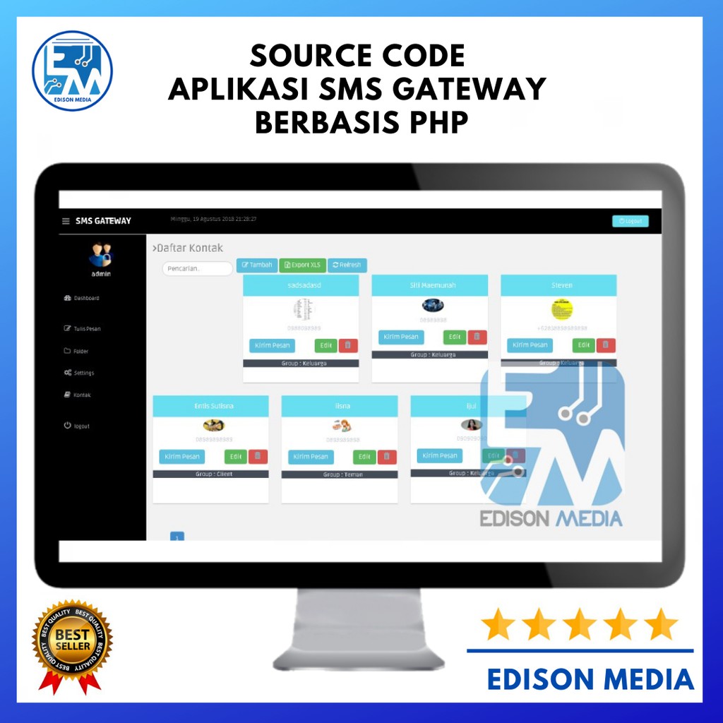 Jual Source Code Aplikasi SMS Gateway Berbasis PHP | Shopee Indonesia