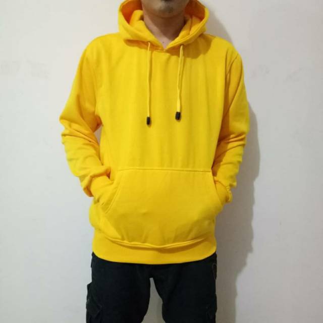 Sweater hoodie kuning store