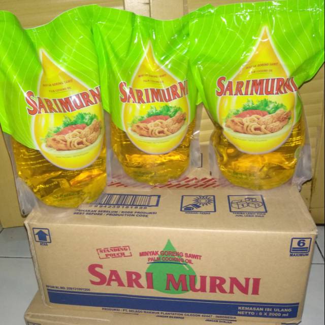 Jual Minyak / Minyak Goreng / Minyak Goreng Refil / Sari Murni / 1