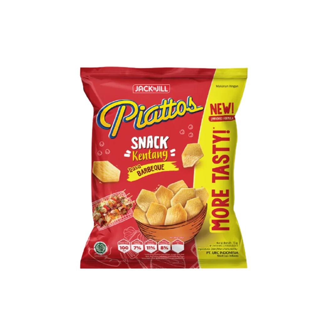 Jual Piattos BBQ More Tasty 75g | Shopee Indonesia