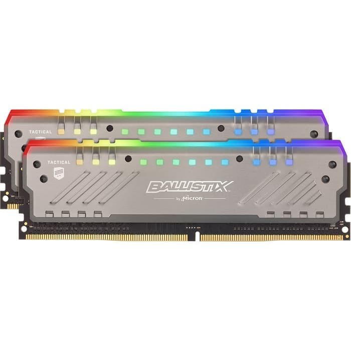 Jual Crucial Ballistix Tactical Tracer RGB DDR4 32GB (2x16GB) 2666Mhz ...