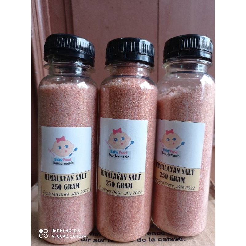 Jual Himalayan Pink Salt 250 Gram Kemasan Botol | Shopee Indonesia