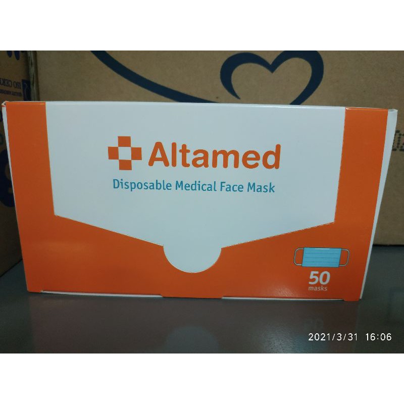 Jual masker karet altamed isi 50 pcs | Shopee Indonesia