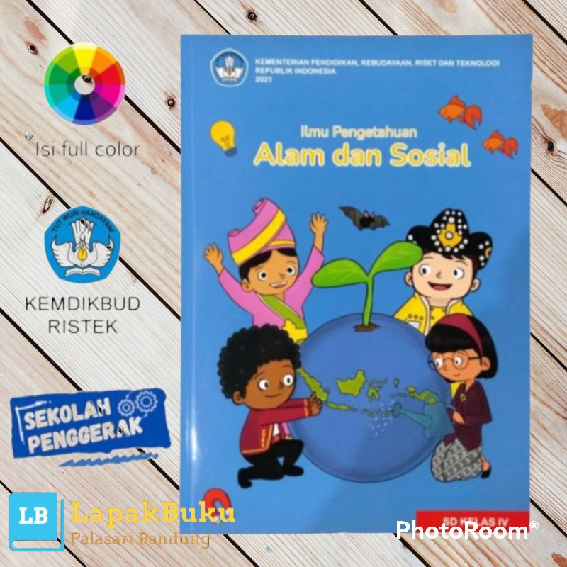 Jual Buku Ilmu Pengetahuan Alam Dan Sosial Iv Sd Kelas 4 Kurikulum Merdeka Shopee Indonesia