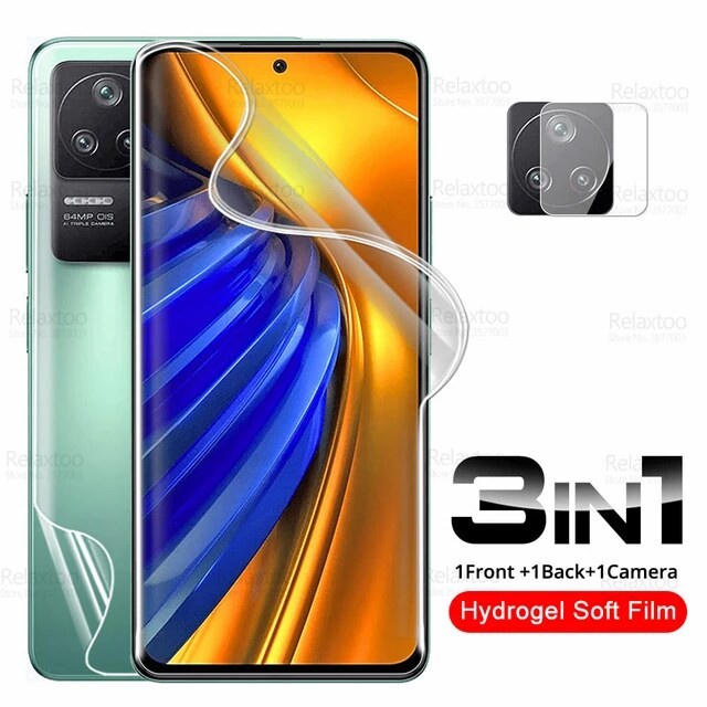 Jual Poco F4 5g F4 Gt F3 Hydrogel Front And Back And Camera Glass 3in1 Shopee Indonesia 5699