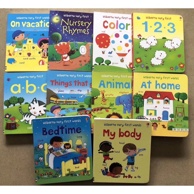Jual Usborne Very First Words Box Set | Shopee Indonesia