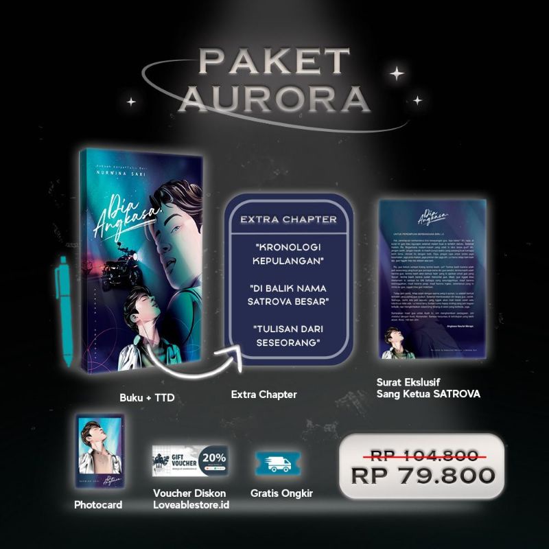 Jual NOVEL DIA ANGKASA - NURWINA SARI (100% ORIGINAL) | Shopee Indonesia