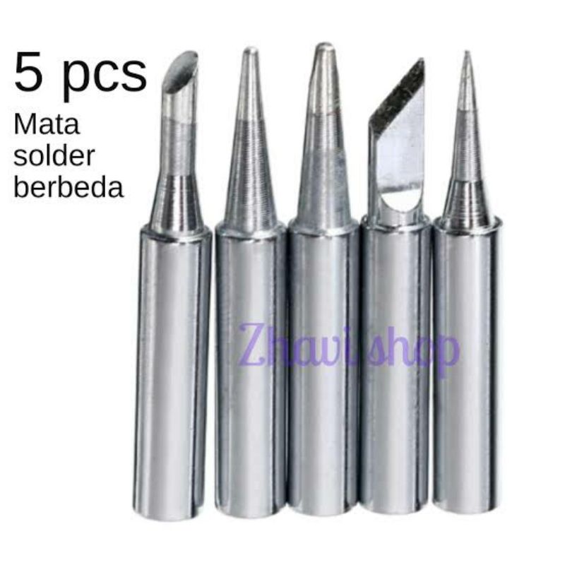 Jual Mata Solder Ujung Solder 5pcs Station Set Tips Solder Ini Cocok