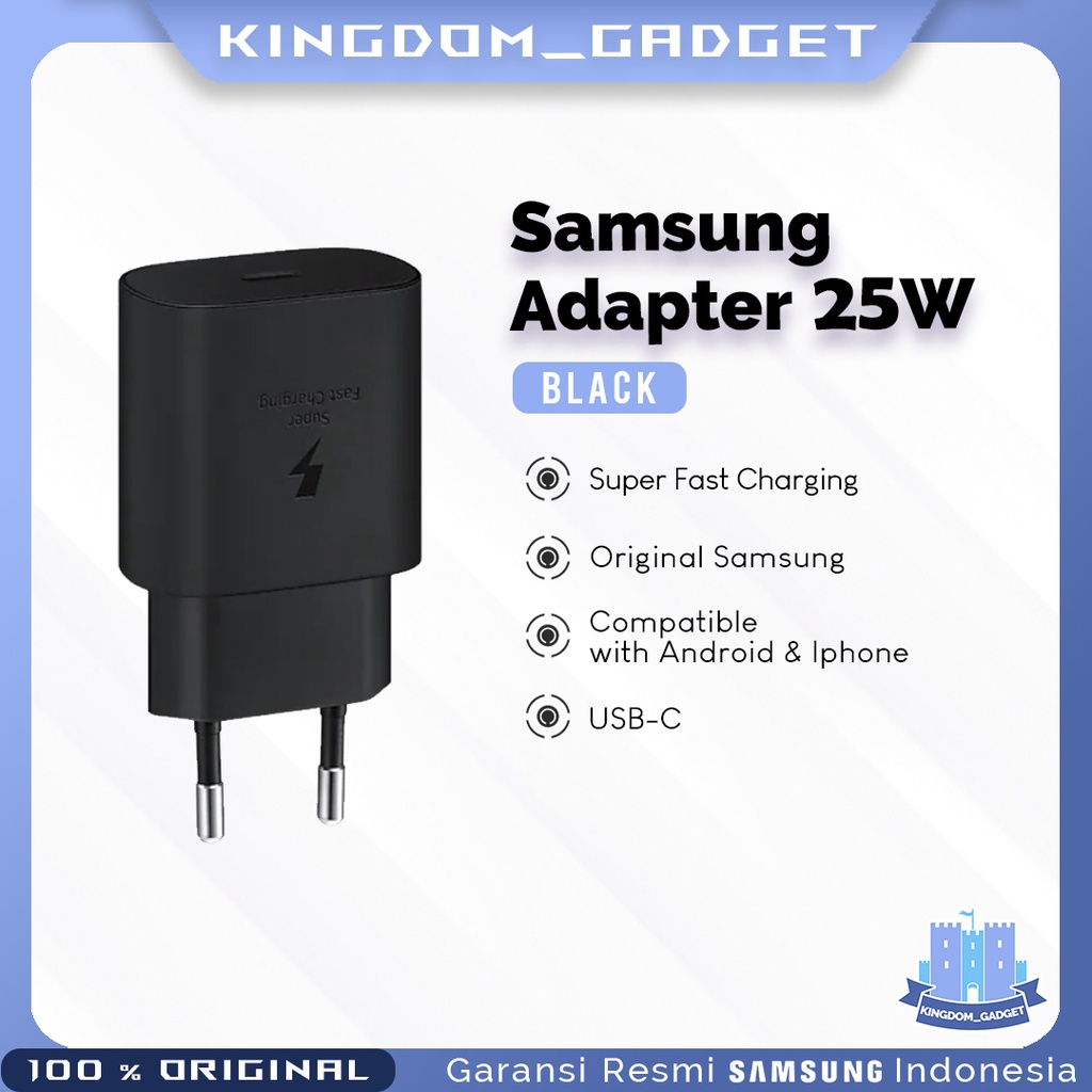 Jual Samsung Super Fast Charging Adapter / Kepala Charger 25 Watt / 25 ...