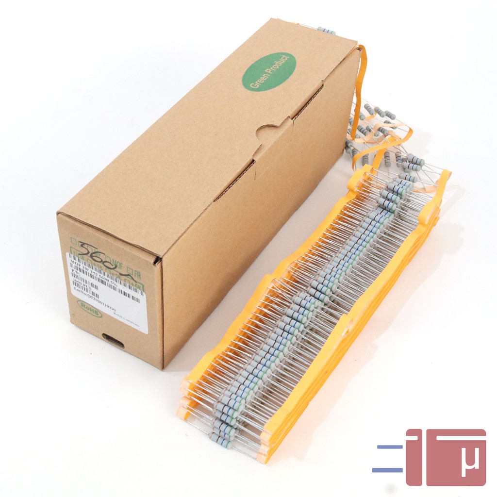 Jual Resistor 560R 560 Ohm 2W Metal Oxide 5% Taiwan Kaki Tembaga ...