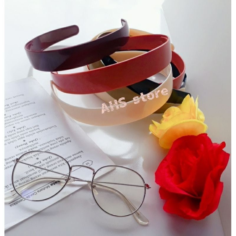 Jual bando plastik polos warna warni bando murah bando polos 2cm ...