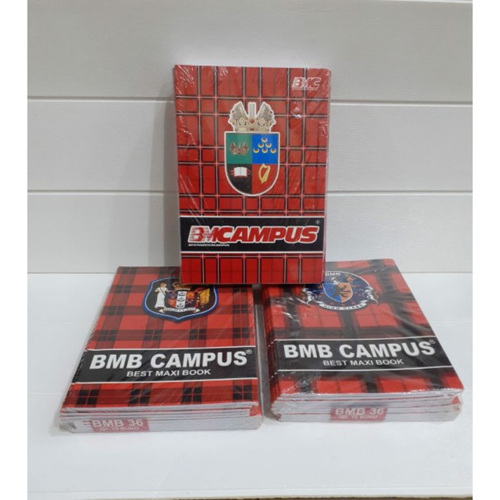 Jual BUKU TULIS CAMPUS MEREK BMB 36. | Shopee Indonesia