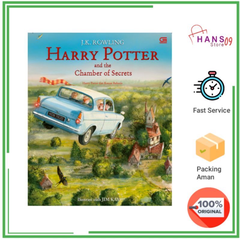 Jual Buku Anak Harry Potter And The Chamber Of Secrets (Harry Potter ...