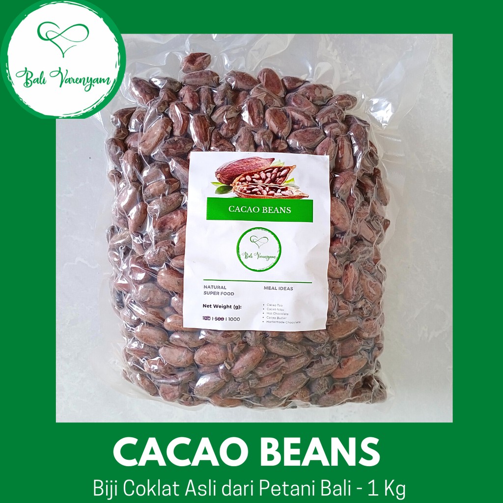 Jual Biji Coklat Tinggi Antioksidan Asli Dari Petani Bali / Raw Cacao ...