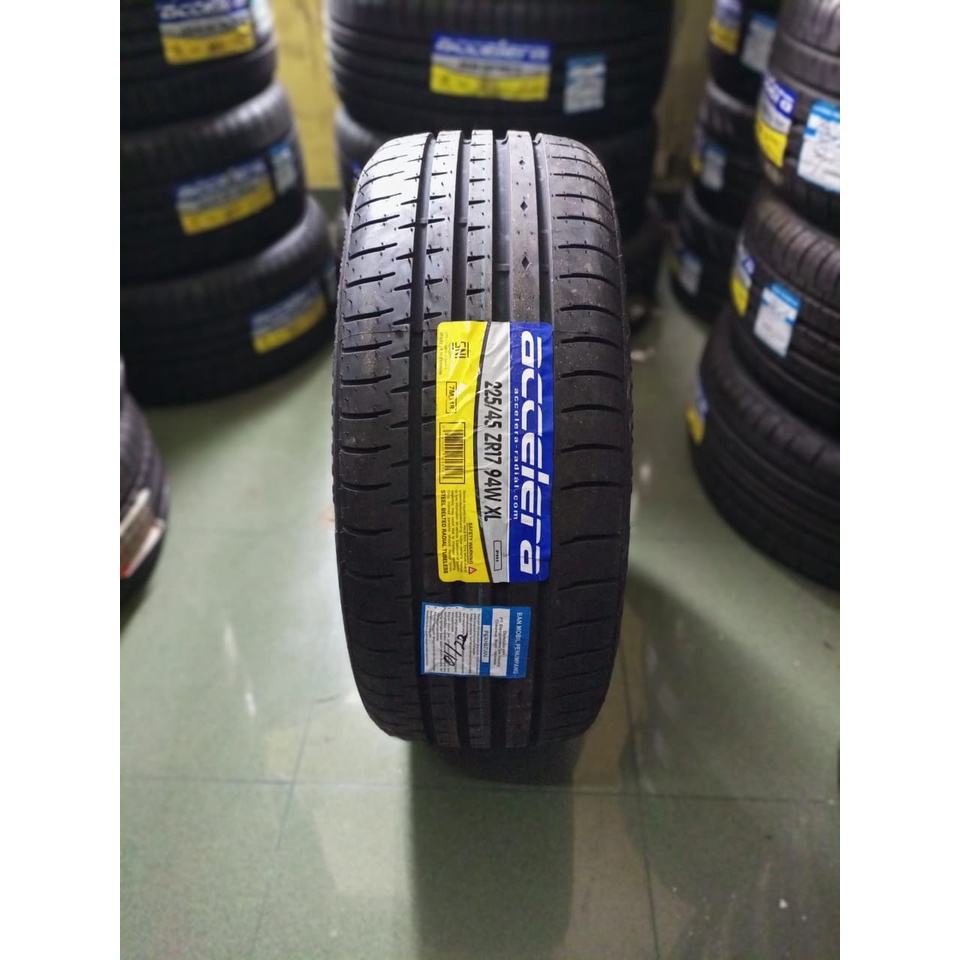 Jual BAN MOBIL R17 UKURAN 225 45 R17 MERK ACCELERA PHIR MURAH FREE ...