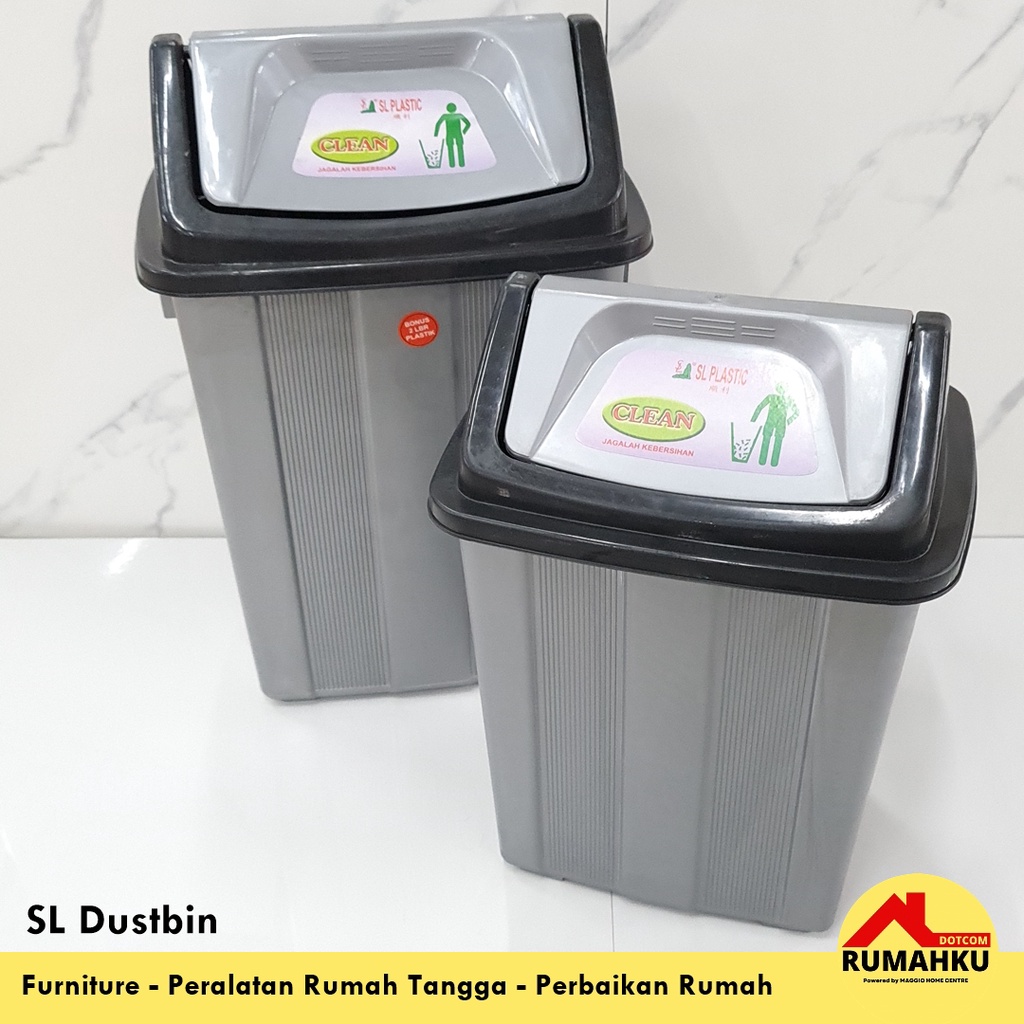 Jual Tempat Sampah Industrial Industrial Dustbin Sl Plastic Shopee Indonesia