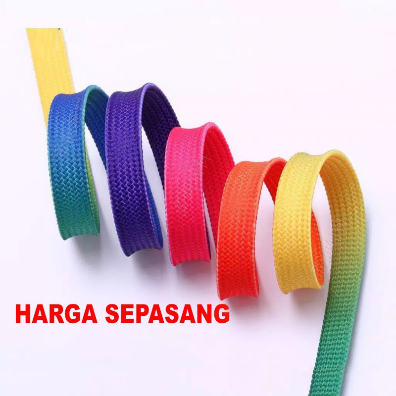 Jual Tali Sepatu Tali Warna Warni Shoelace Cantik Kekinian Ts-001 