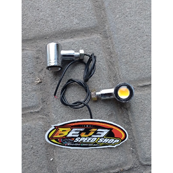 Jual SEN LED BESI CROME RITING CB LED BESI CROM SET 2 BIJI SEIN LED ...