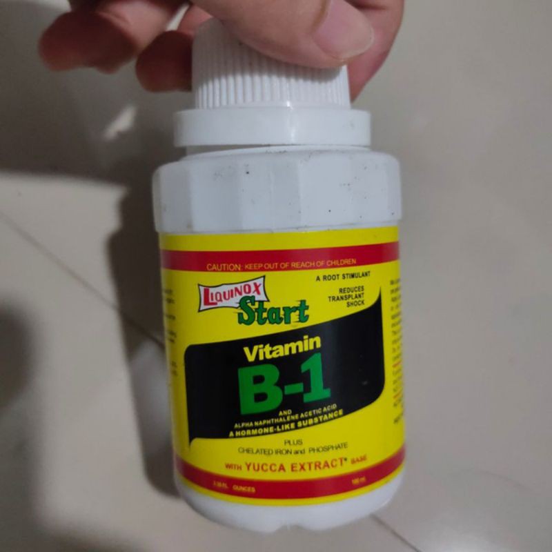 Jual JUAL PUPUK VITAMIN B1 START LIQUINOX 100ML | Shopee Indonesia