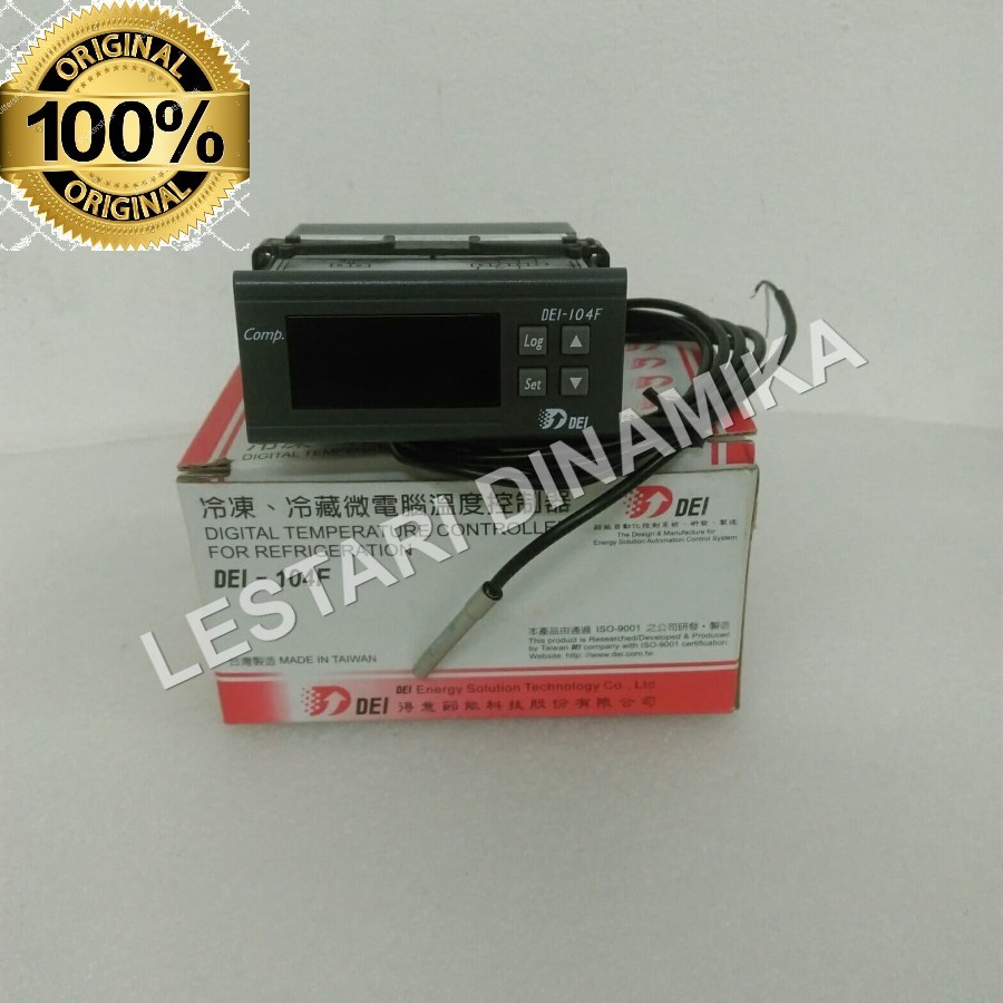 Jual Thermostat Digital DEI 104F untuk Frezzer dan Chiller Shopee