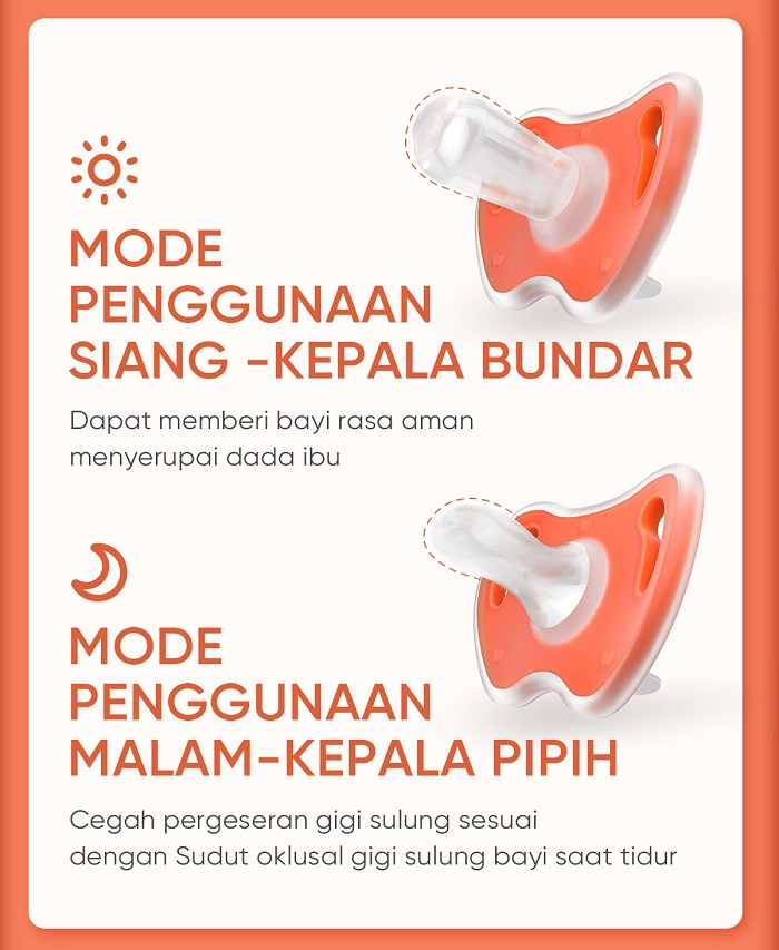 Jual Yoboo Empeng Dot Bayi bahan Silikon Lembut - Pacifier Day BPA Free ...