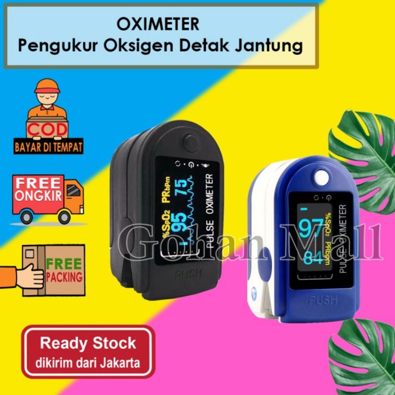 Jual PULSE OXIMETER OKSIMETER OXYMETER SPO2 PENGUKUR KADAR OKSIGEN ...