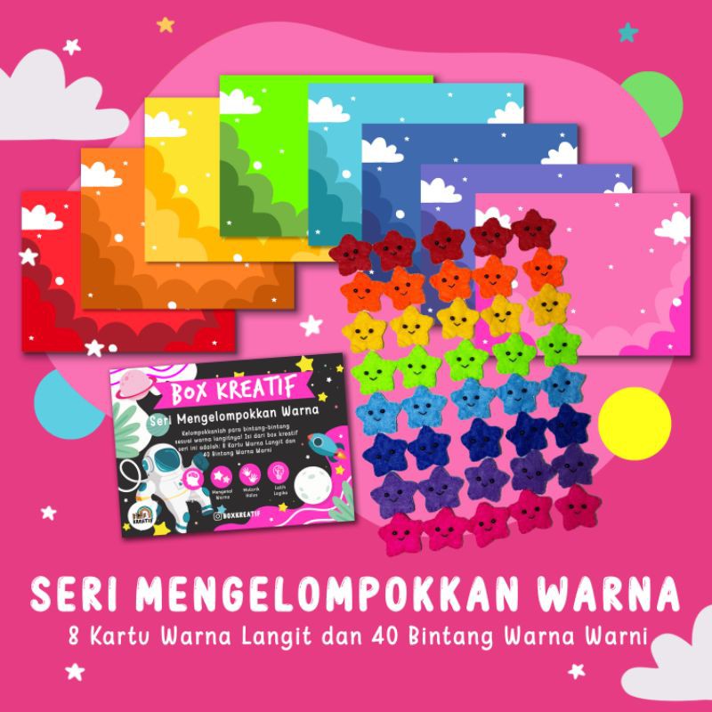 Jual SERI MEGELOMPOKKAN WARNA | Mainan Edukasi Montessori Sensorik Dan ...