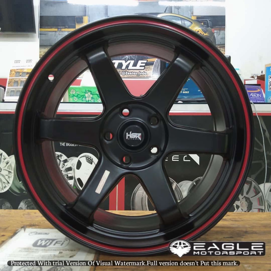 Jual Velg Mobil Velk Pelek R18 HSR TOKYO Pelek Innova Almaz Outlander ...