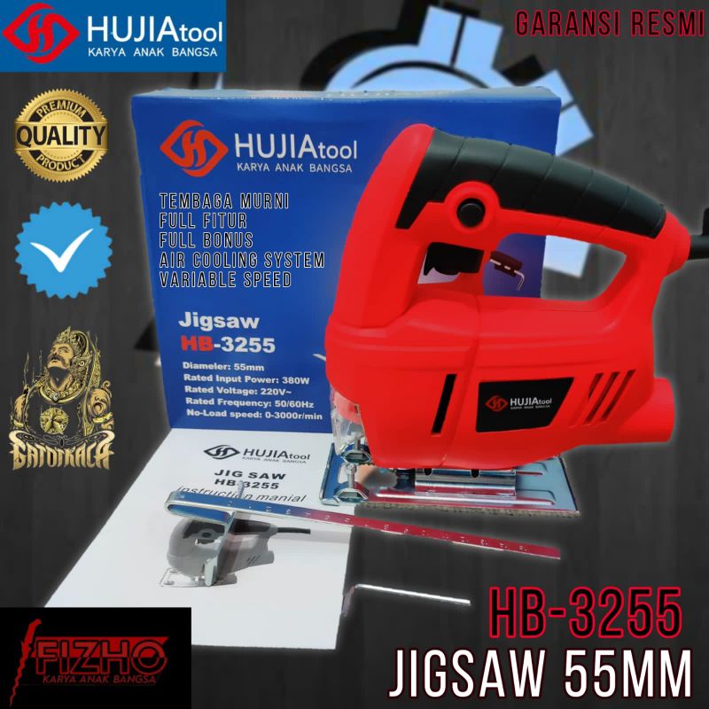 Jual Mesin Jigsaw Hujia Hb Gergaji Potong Kayu Ukir Triplek Mm