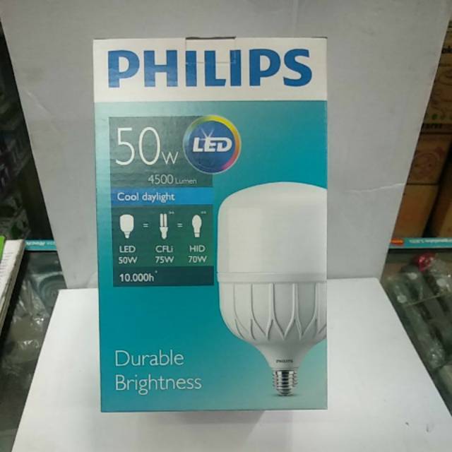 Jual lampu philips led 50w - philips led jumbo 50w Tforce | Shopee