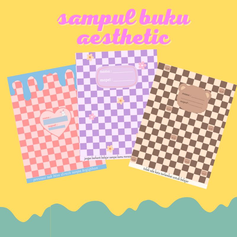 Jual Sampul Buku Tulis Aesthetic Shopee Indonesia 9309