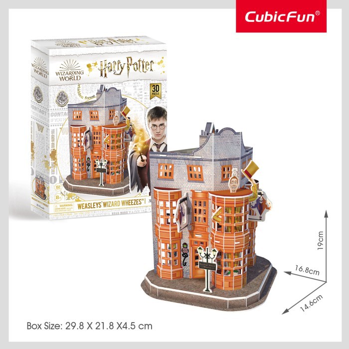 Jual Cubicfun 3d Puzzle Harry Potter Weasleys Wizard Wheezes Shopee Indonesia 3992