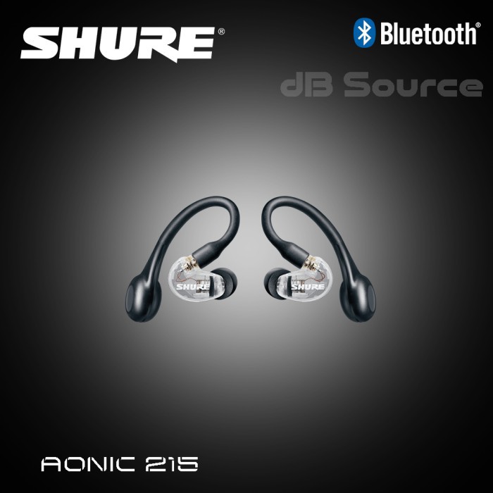 Shure AONIC 215 True Wireless Sound Isolating Earbuds Earphone TWS Original AONIC215