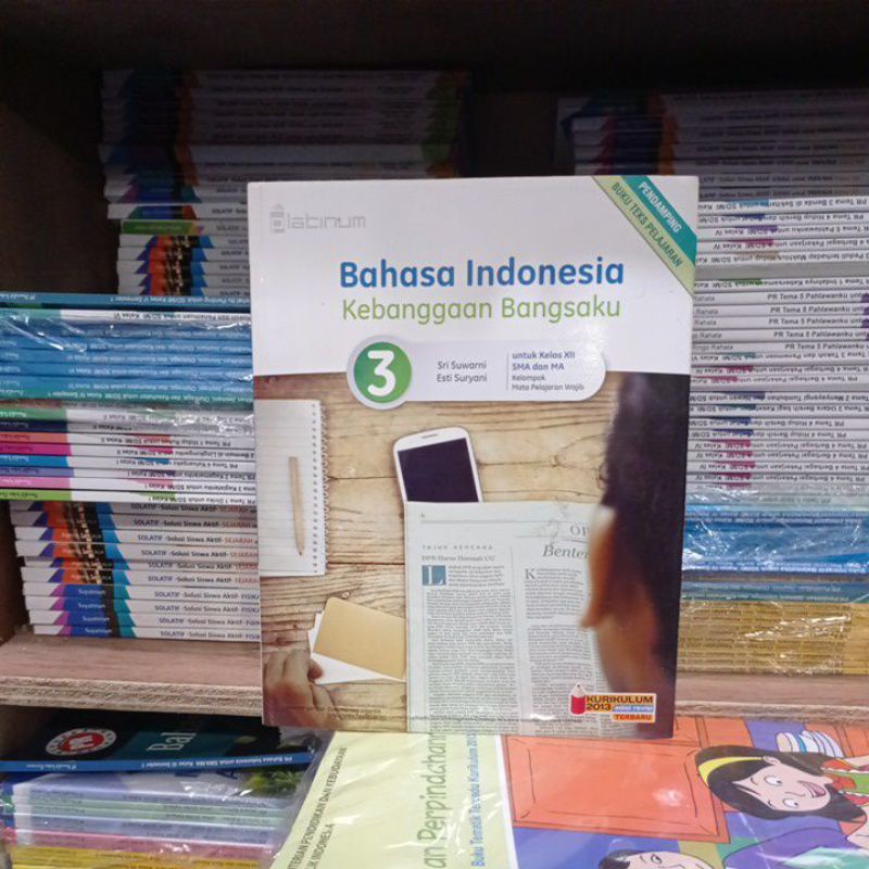 Jual Buku Pendamping Bahasa Indonesia Kelas Xll Platinum | Shopee Indonesia